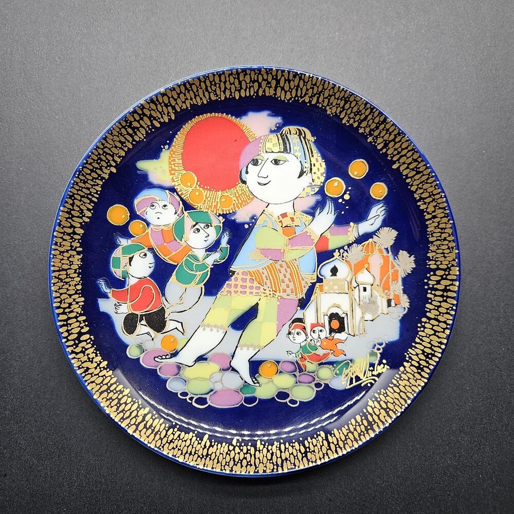 Rosenthal Studio Line Plate Aladdin & Magic Lamp II